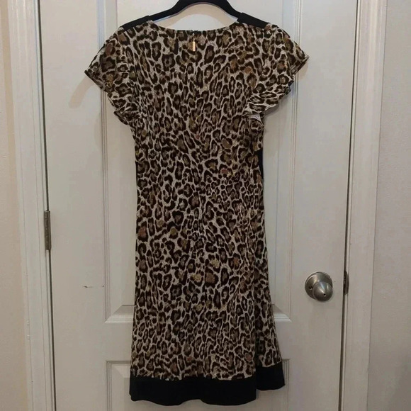 Michael Michael Kors Women's Printed Crisscross Border Dress - Picture 5 of 7